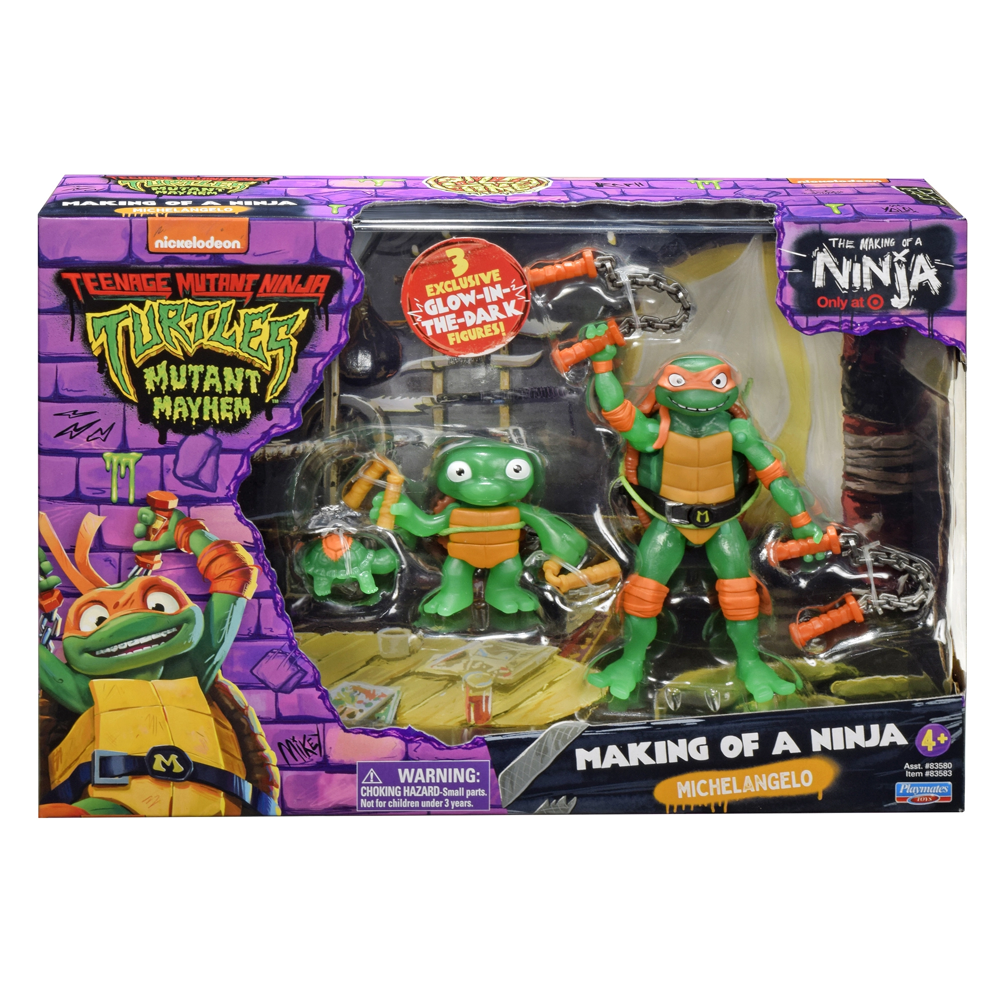 Making of a Turtle Michelangelo