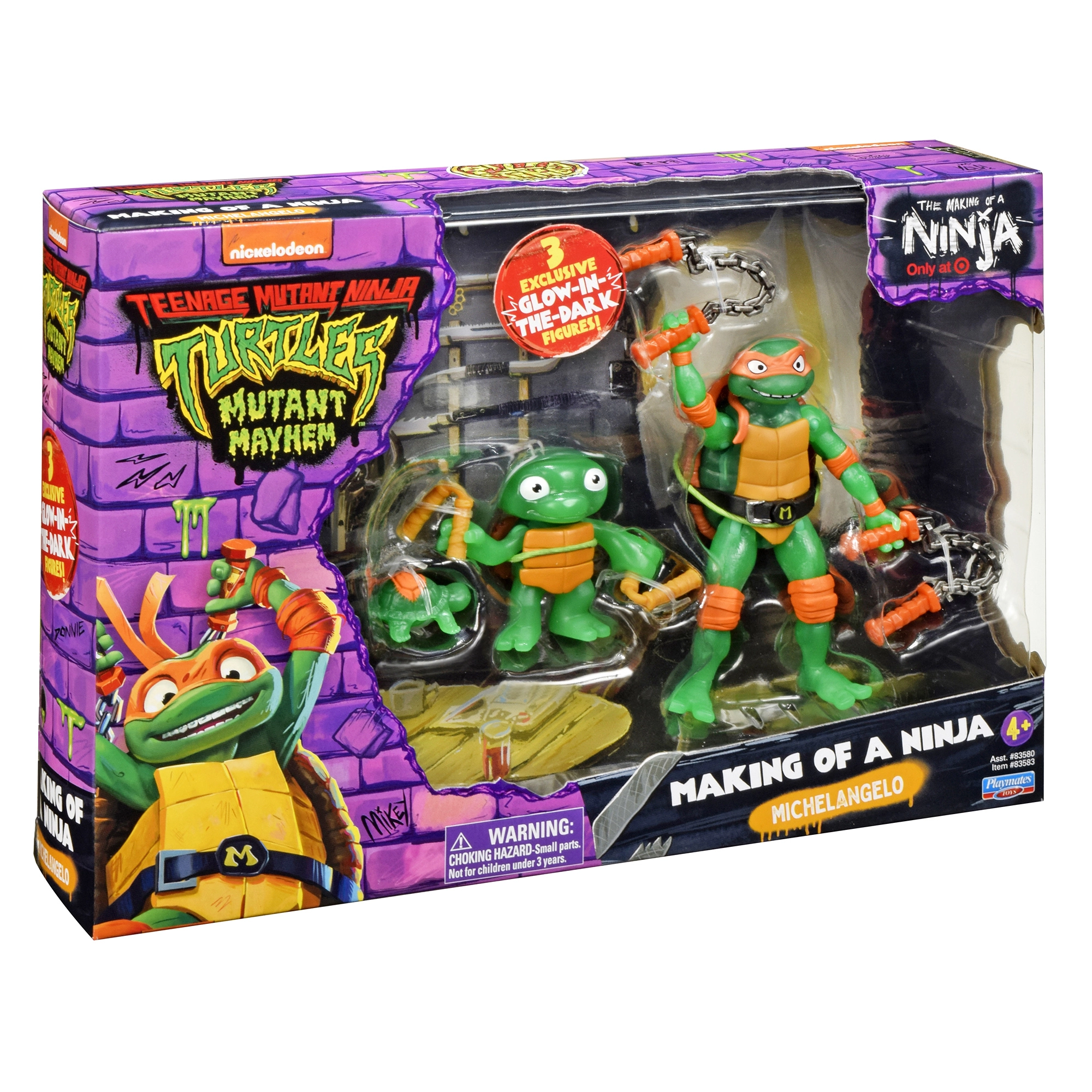 Making of a Turtle Michelangelo