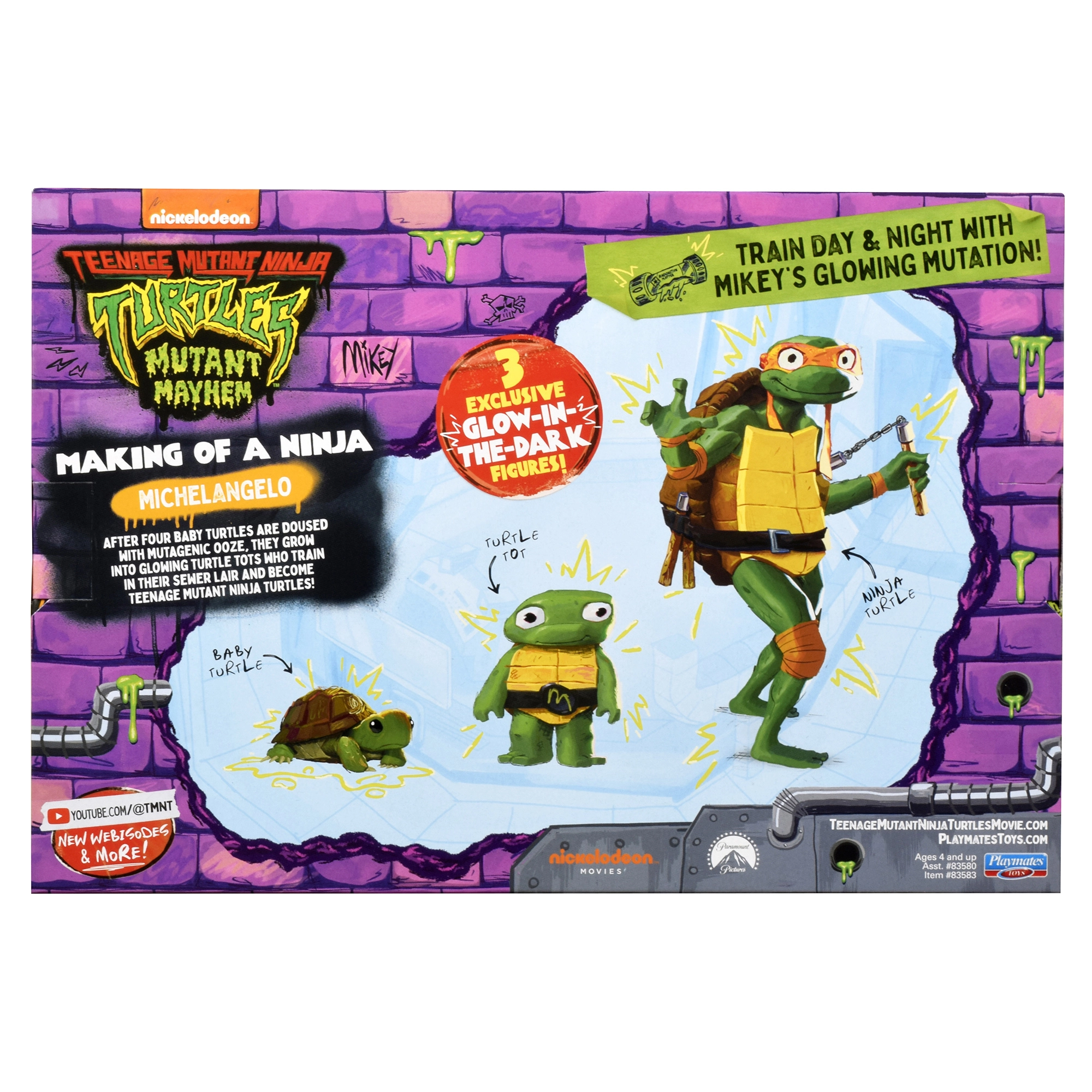 Making of a Turtle Michelangelo