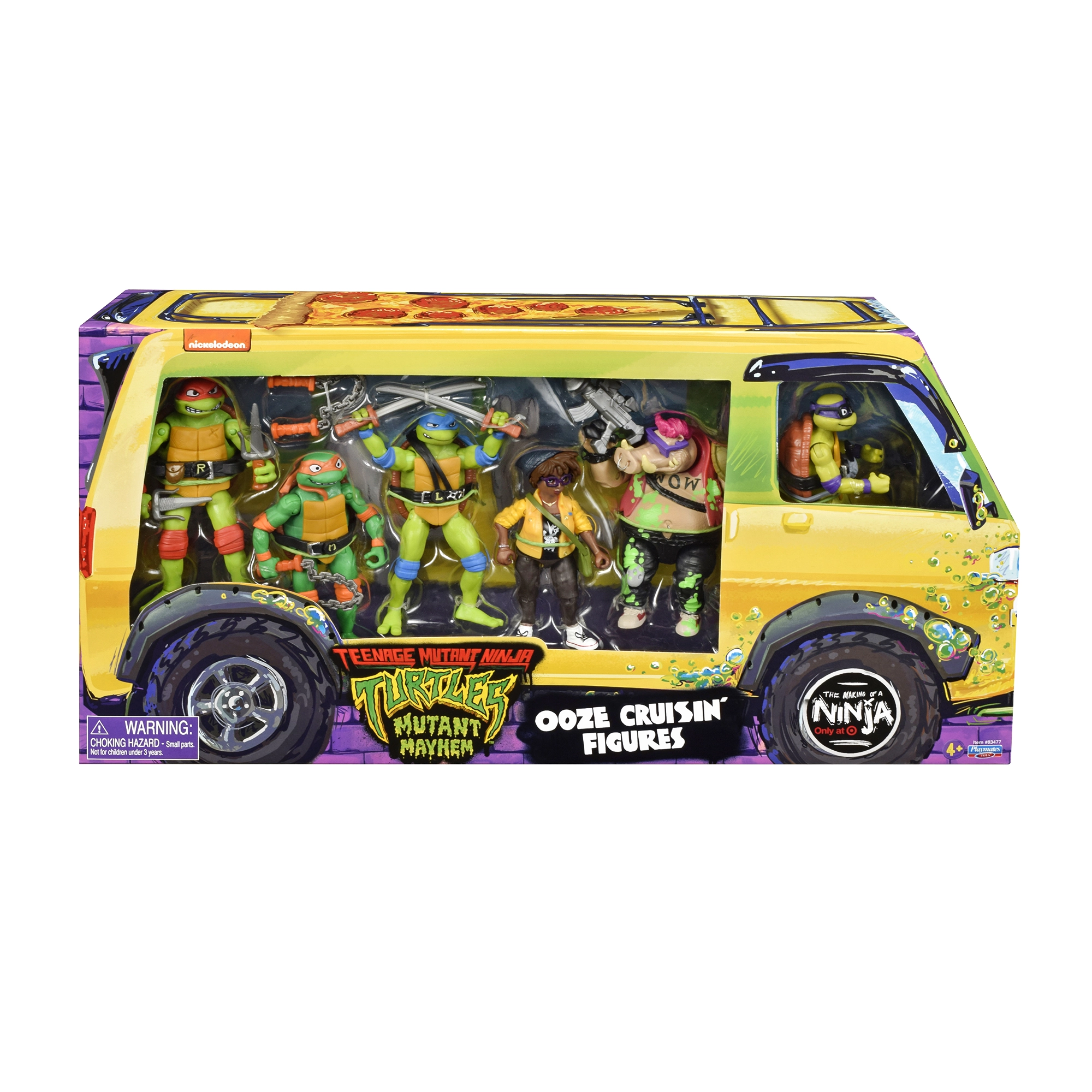  Ooze Cruisin' Action Figure 6-Pack