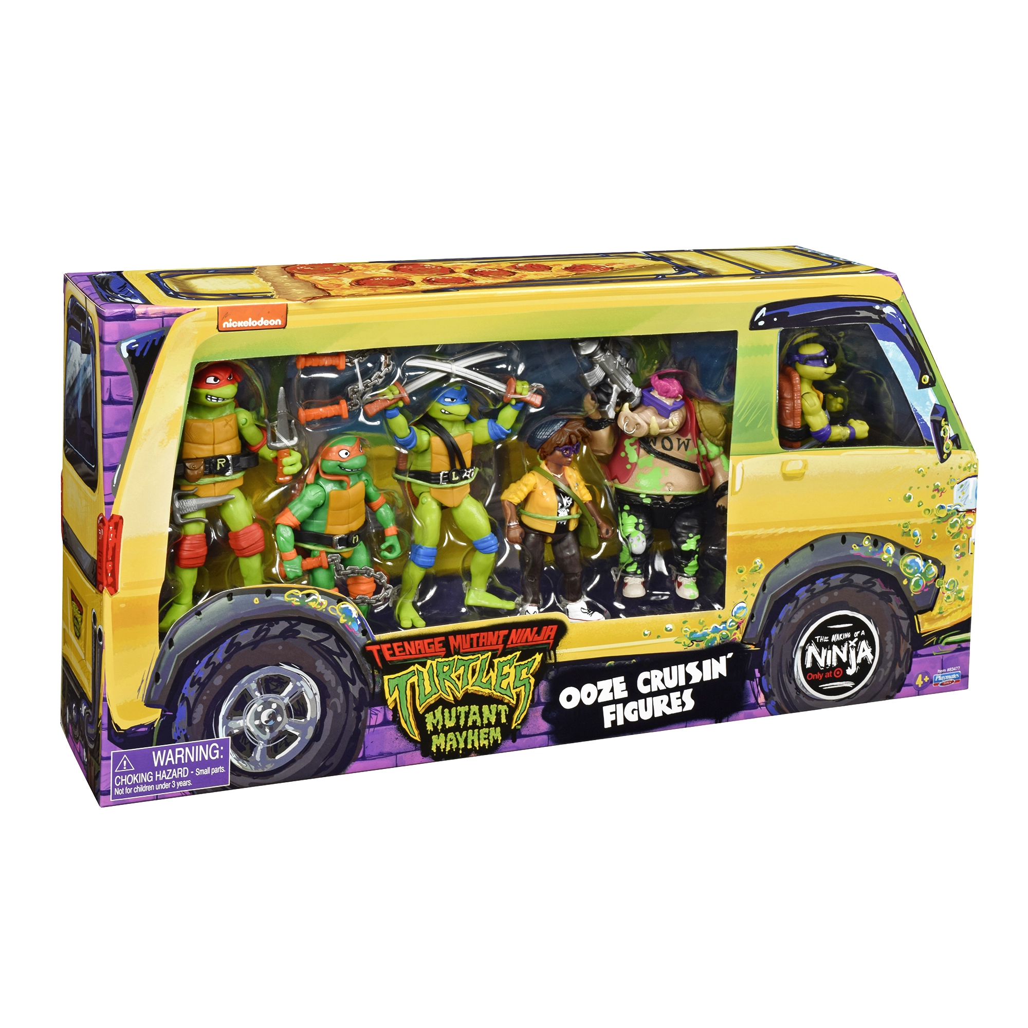  Ooze Cruisin' Action Figure 6-Pack