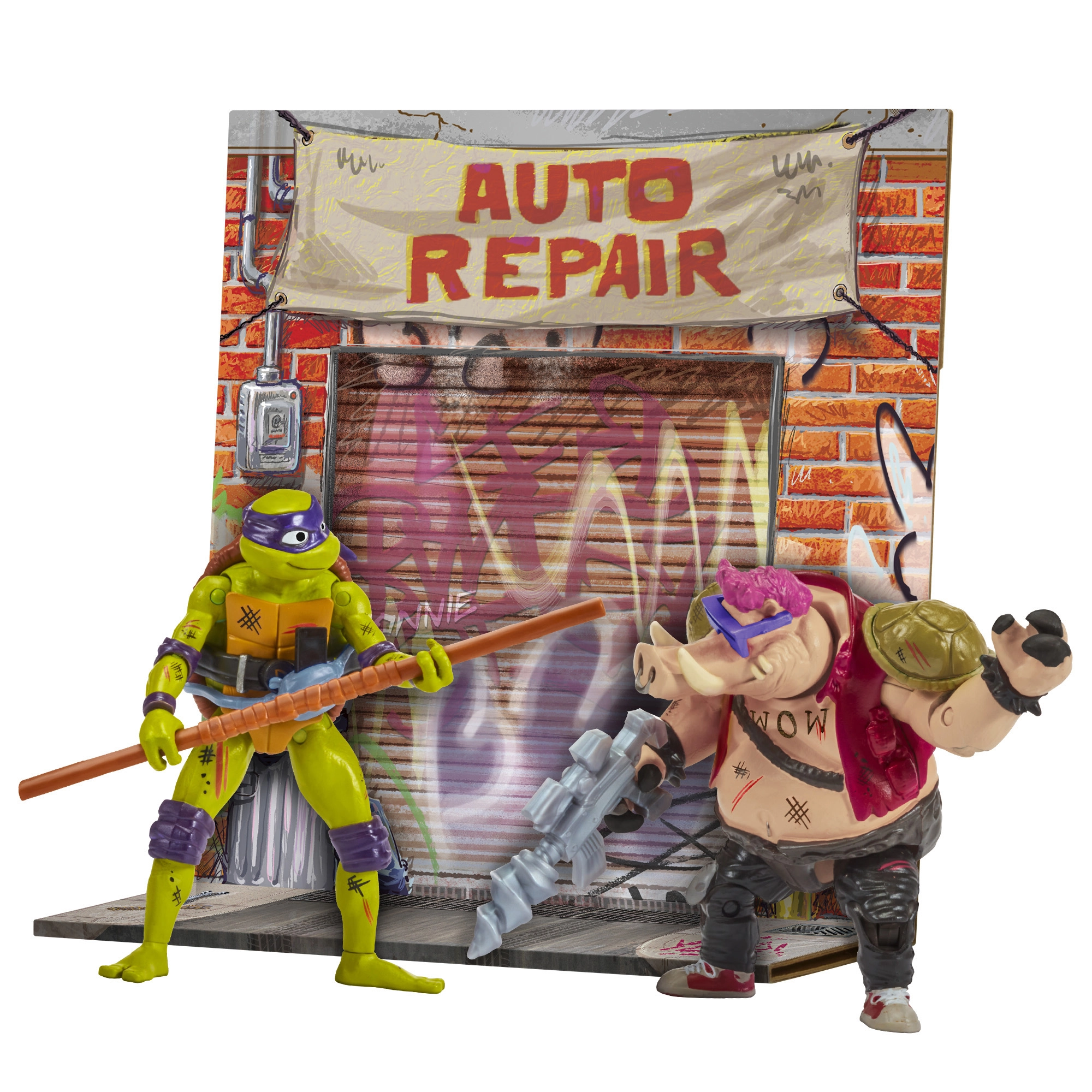 Donatello vs. Bebop Figure