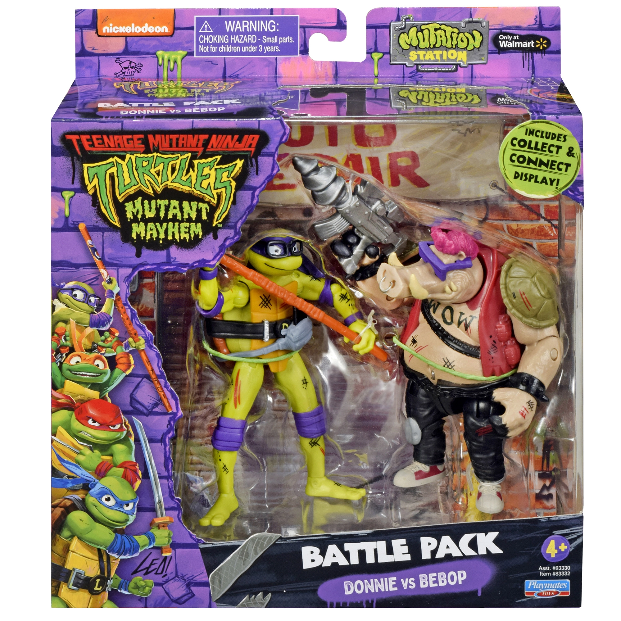 Donatello vs. Bebop Figure