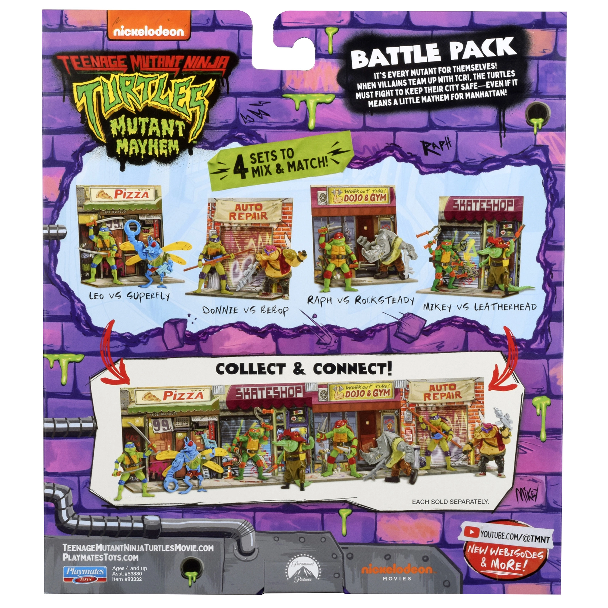 Donatello vs. Bebop Figure