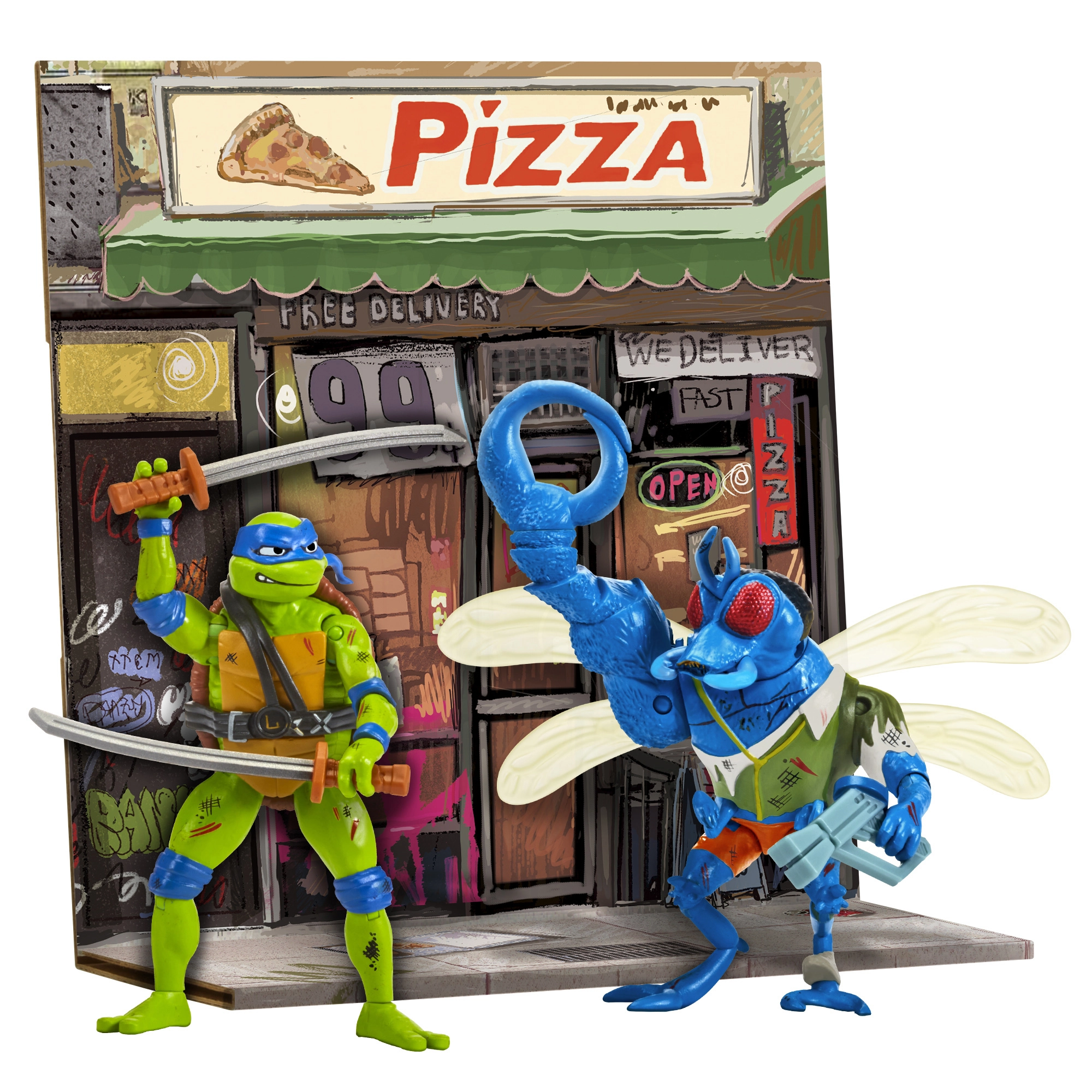 Leonardo vs. Super Fly