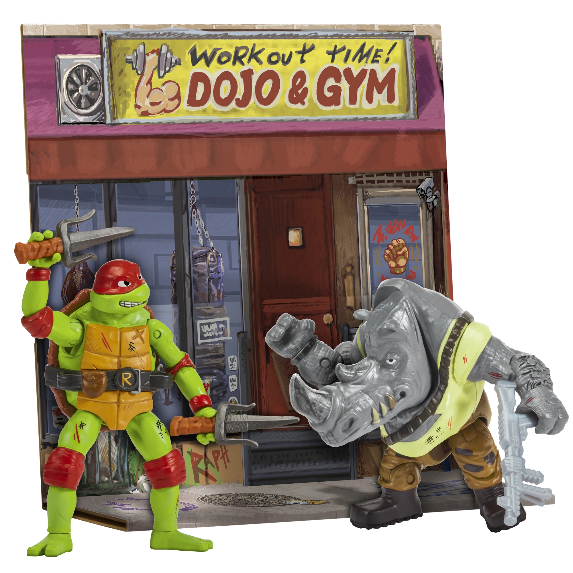 Raphael vs. Rocksteady