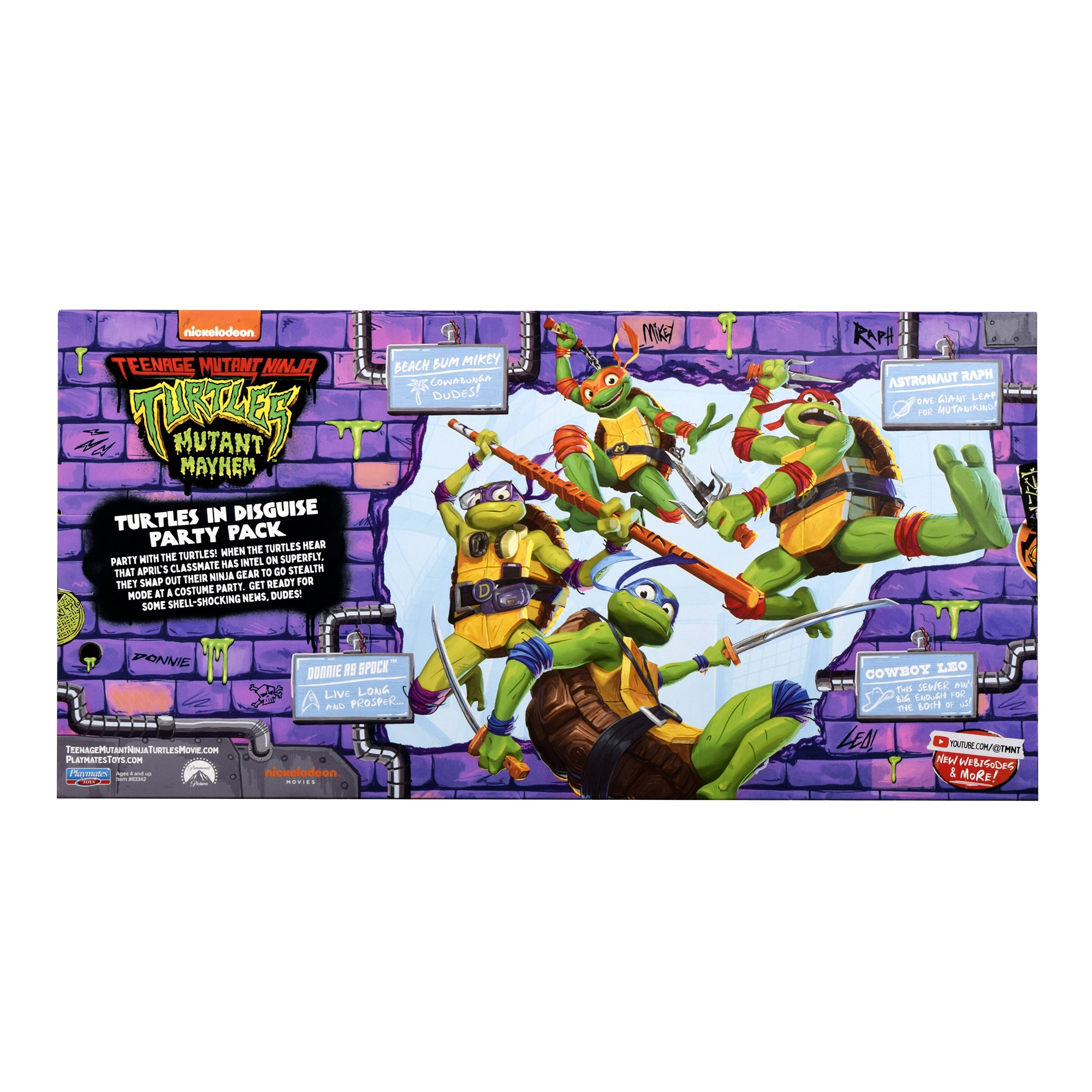 Turtles in Disguise 4-Pack