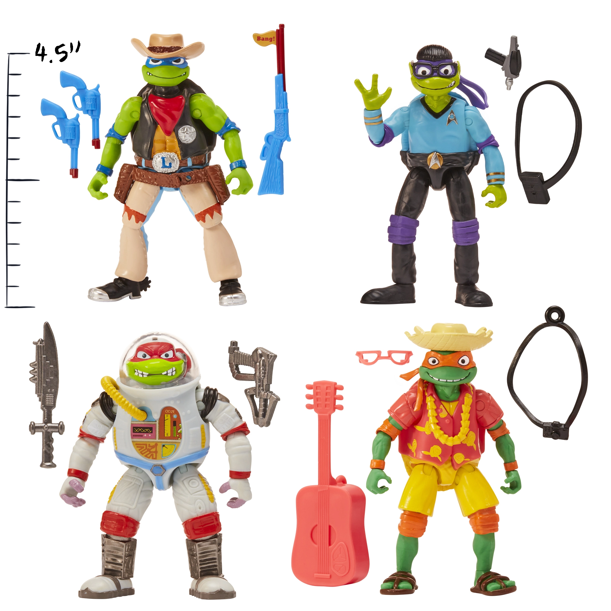 Turtles in Disguise 4-Pack