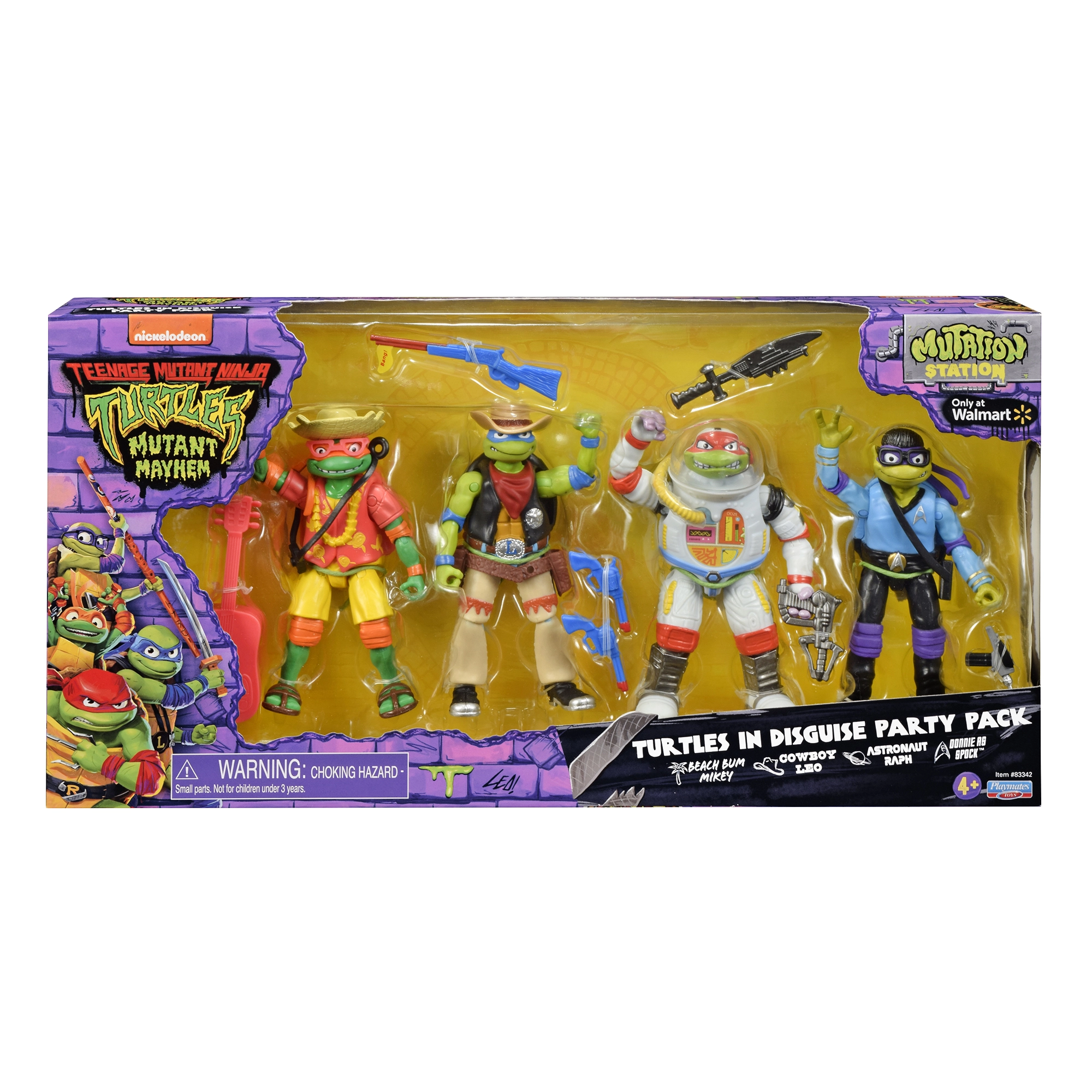 Turtles in Disguise 4-Pack