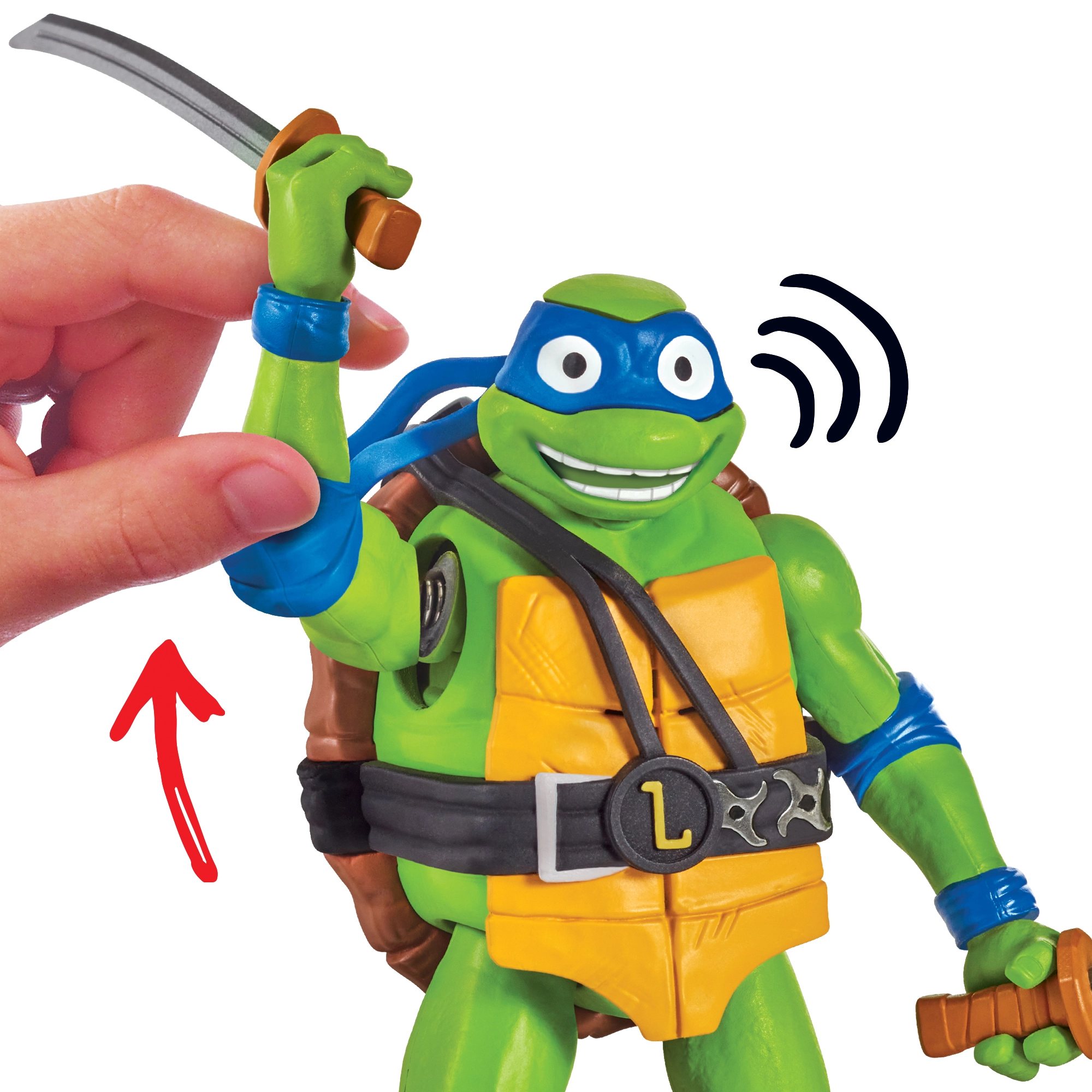  Leonardo Deluxe Ninja Shouts 
