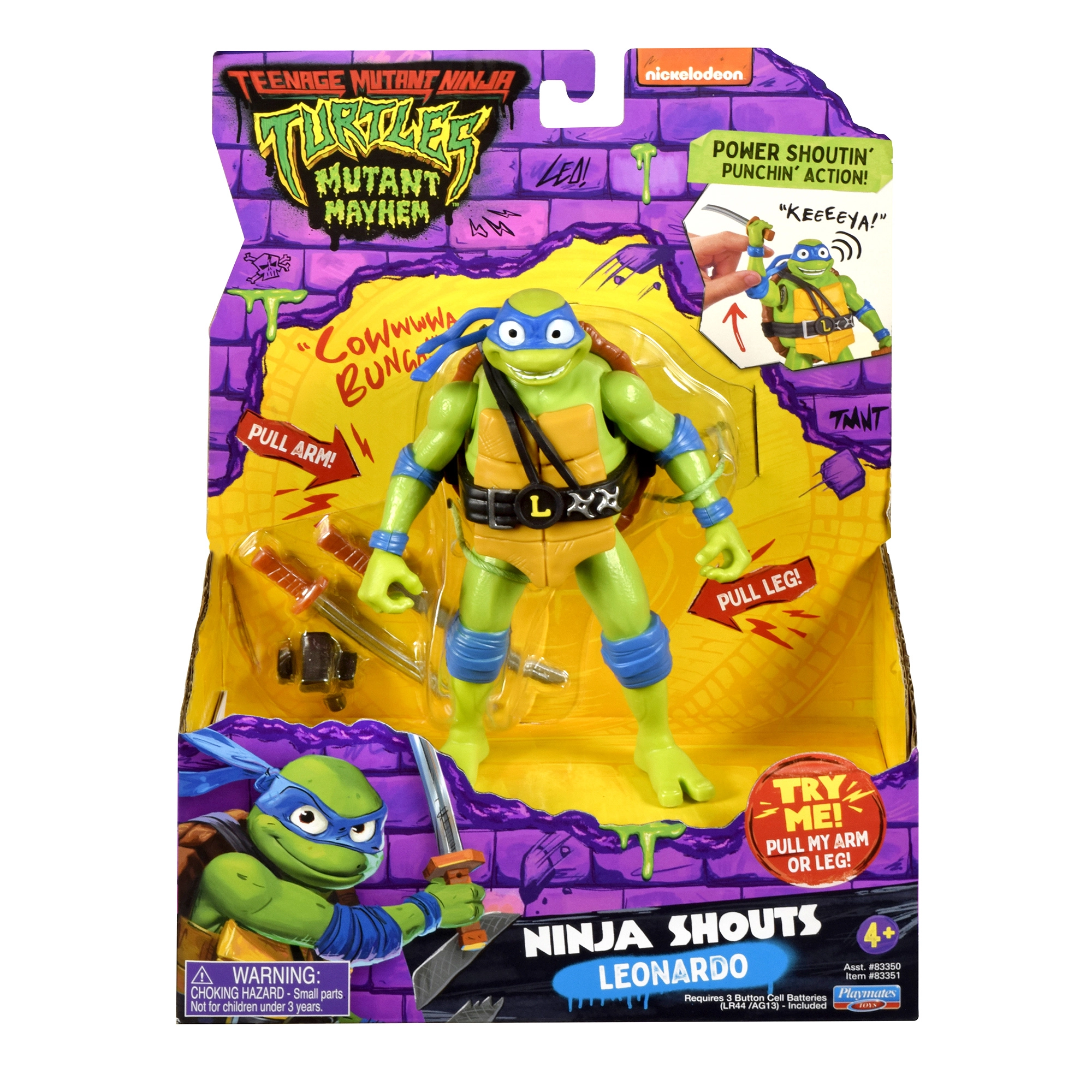  Leonardo Deluxe Ninja Shouts 