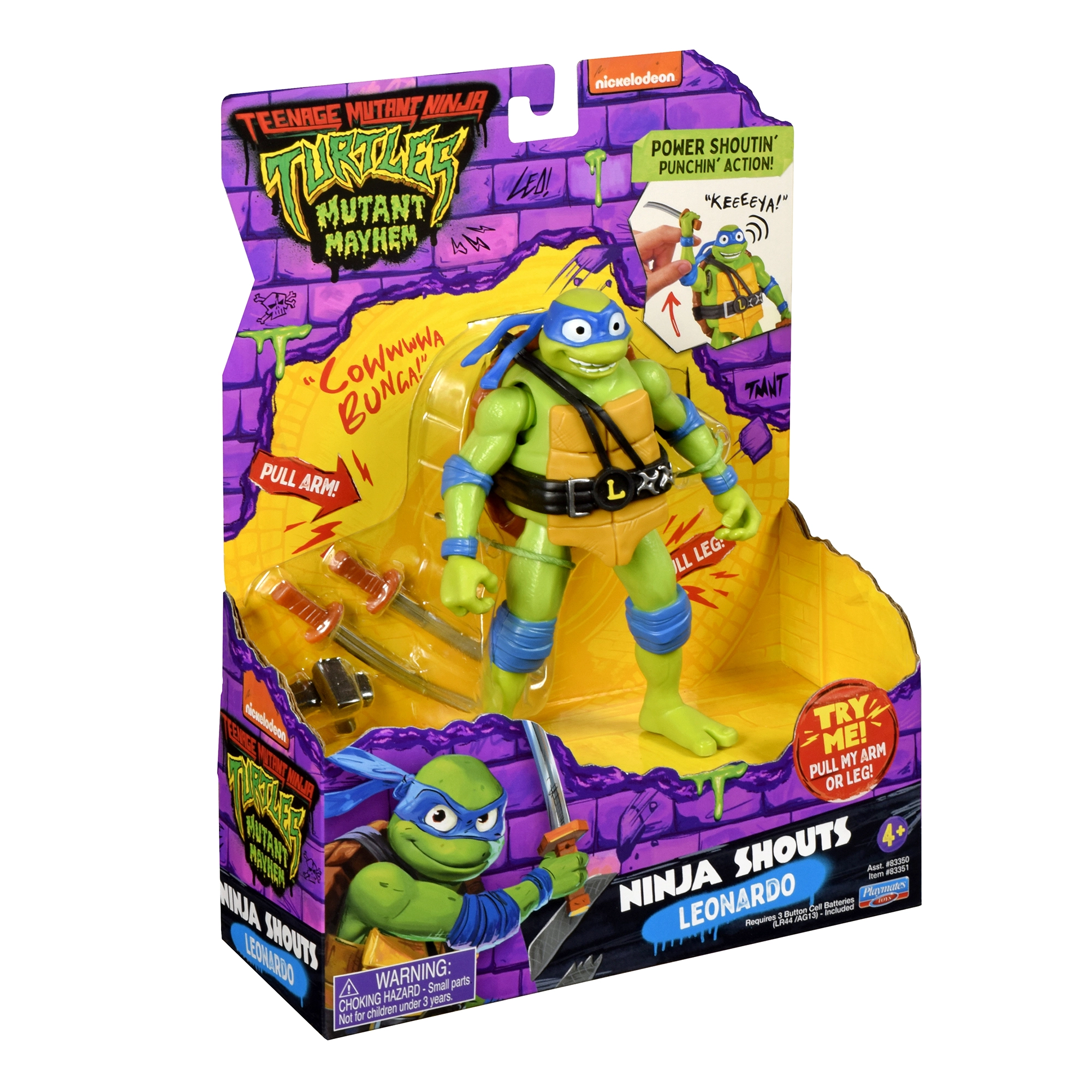  Leonardo Deluxe Ninja Shouts 