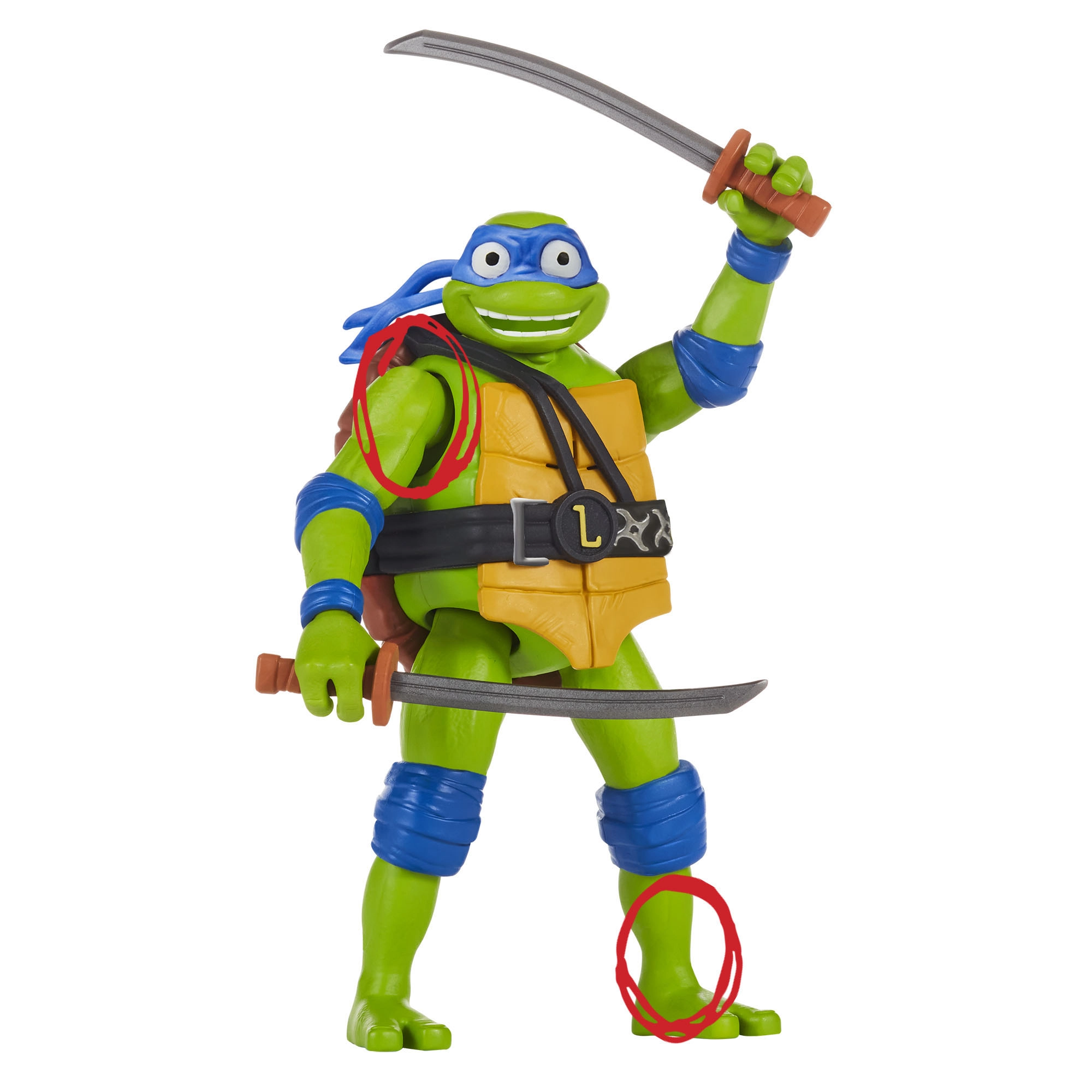  Leonardo Deluxe Ninja Shouts 