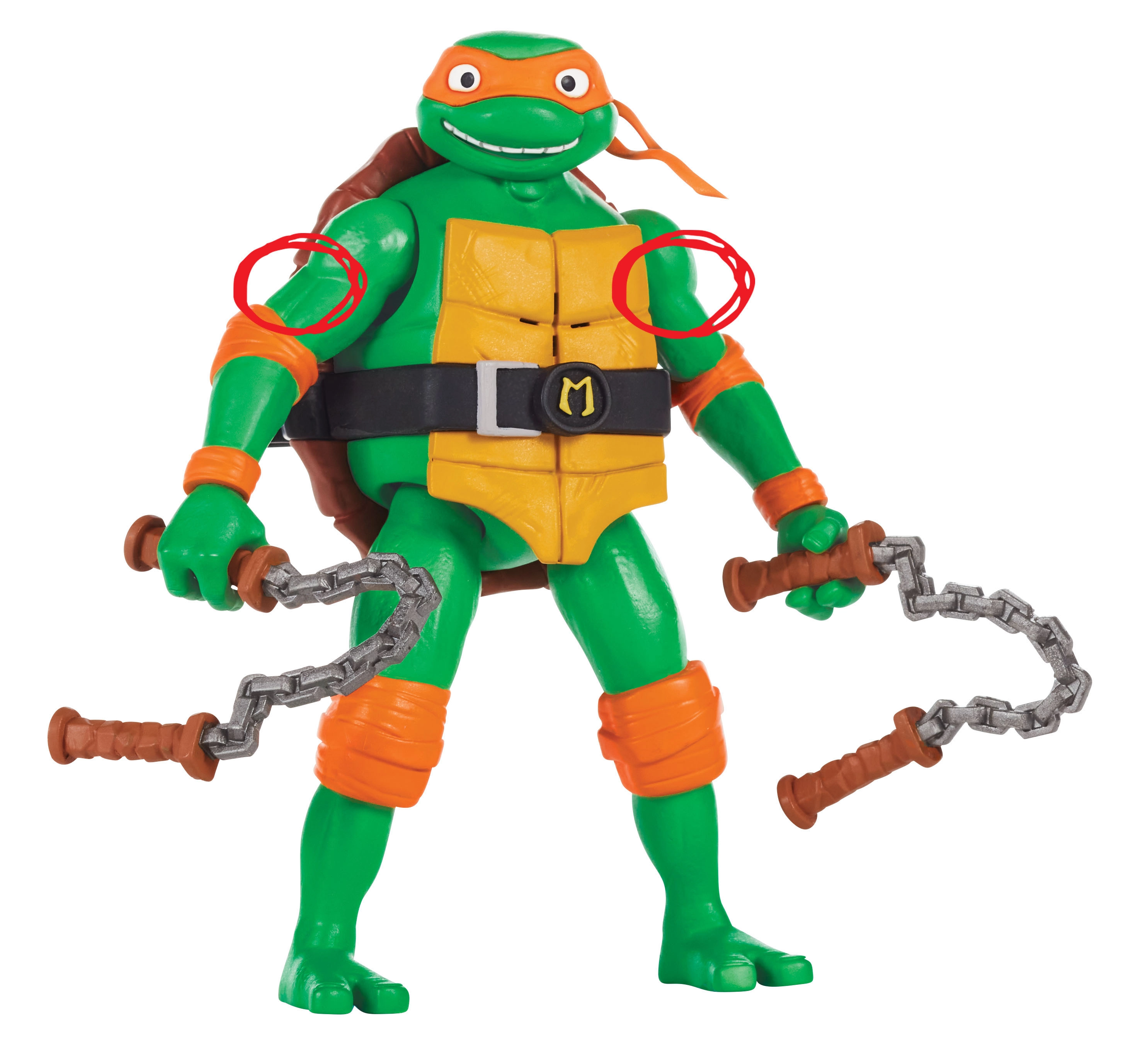  Michelangelo Deluxe Ninja Shouts 