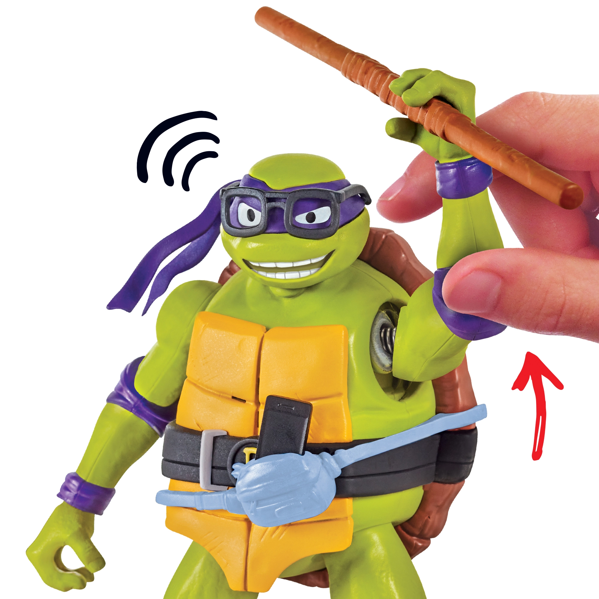 Donatello Deluxe Ninja Shouts 