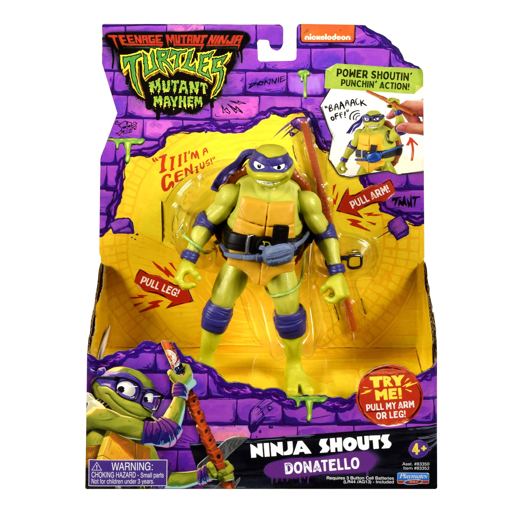 Donatello Deluxe Ninja Shouts 