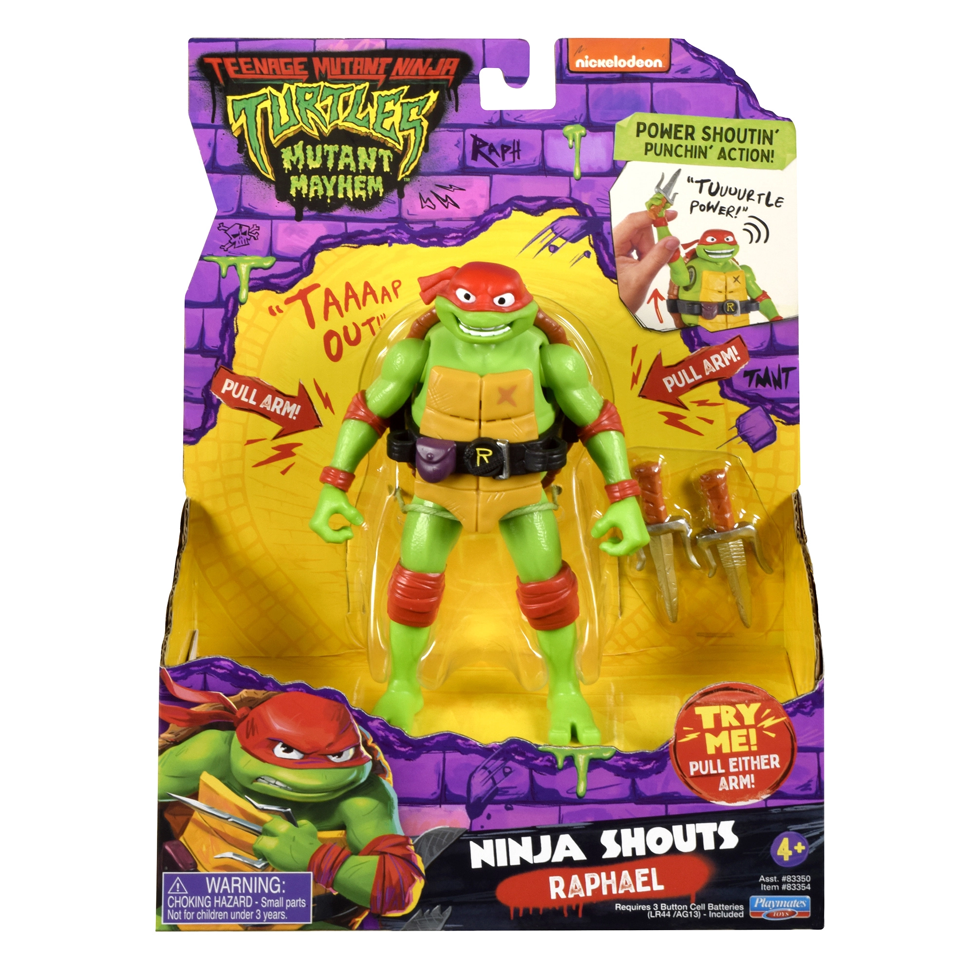 Raphael Deluxe Ninja Shouts 