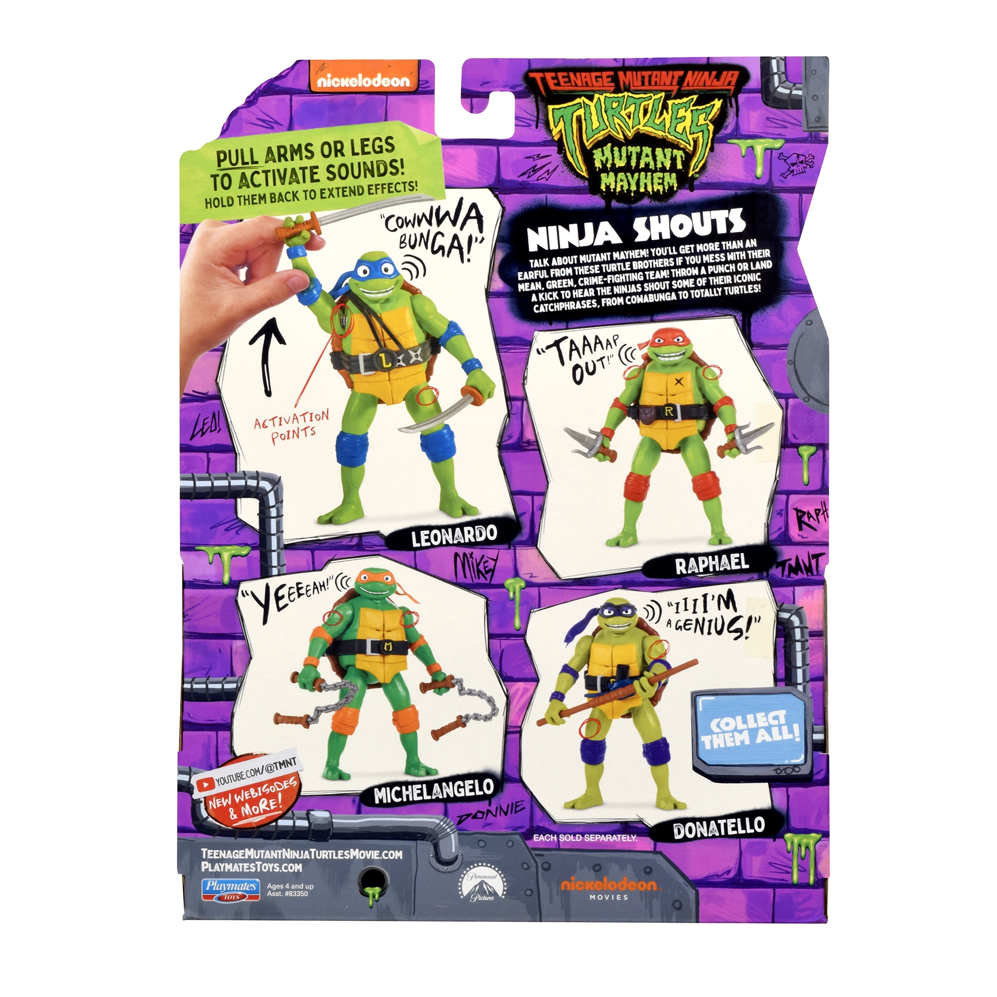 Raphael Deluxe Ninja Shouts 