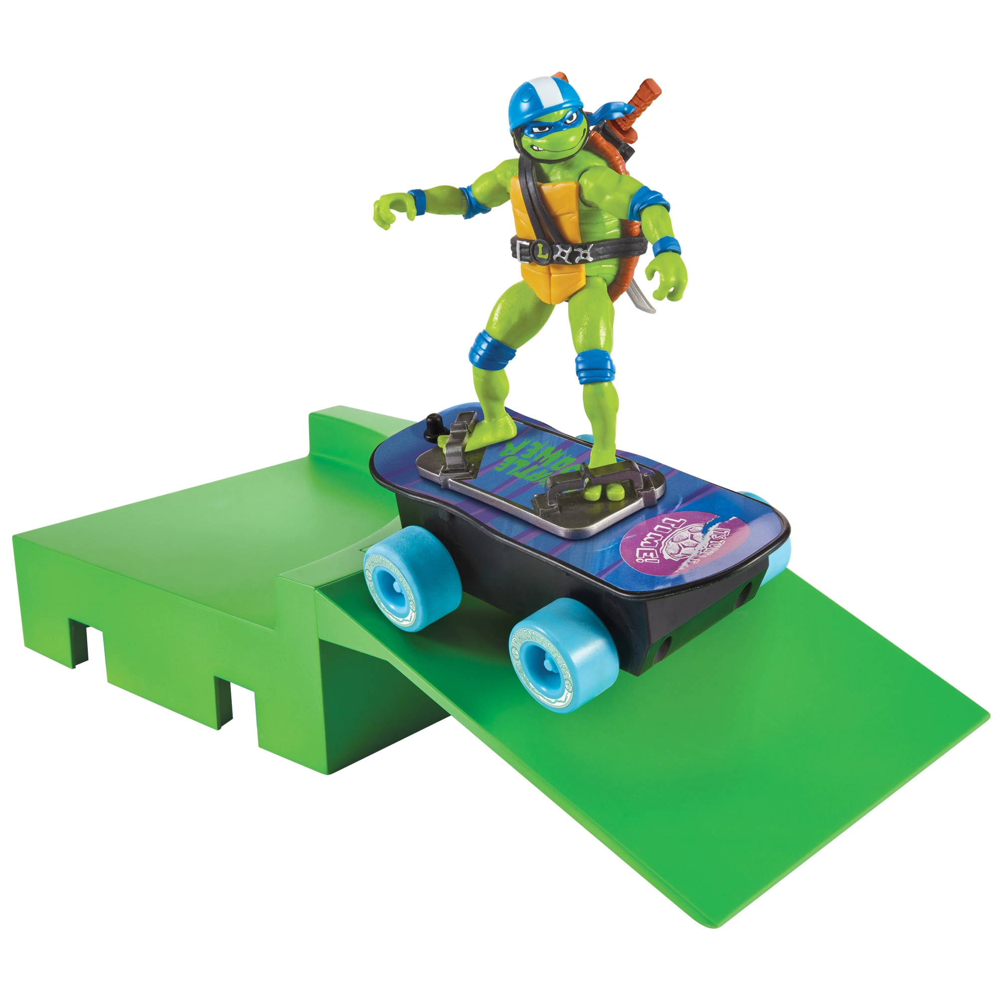 Leonardo with Skateboard and Skatepark