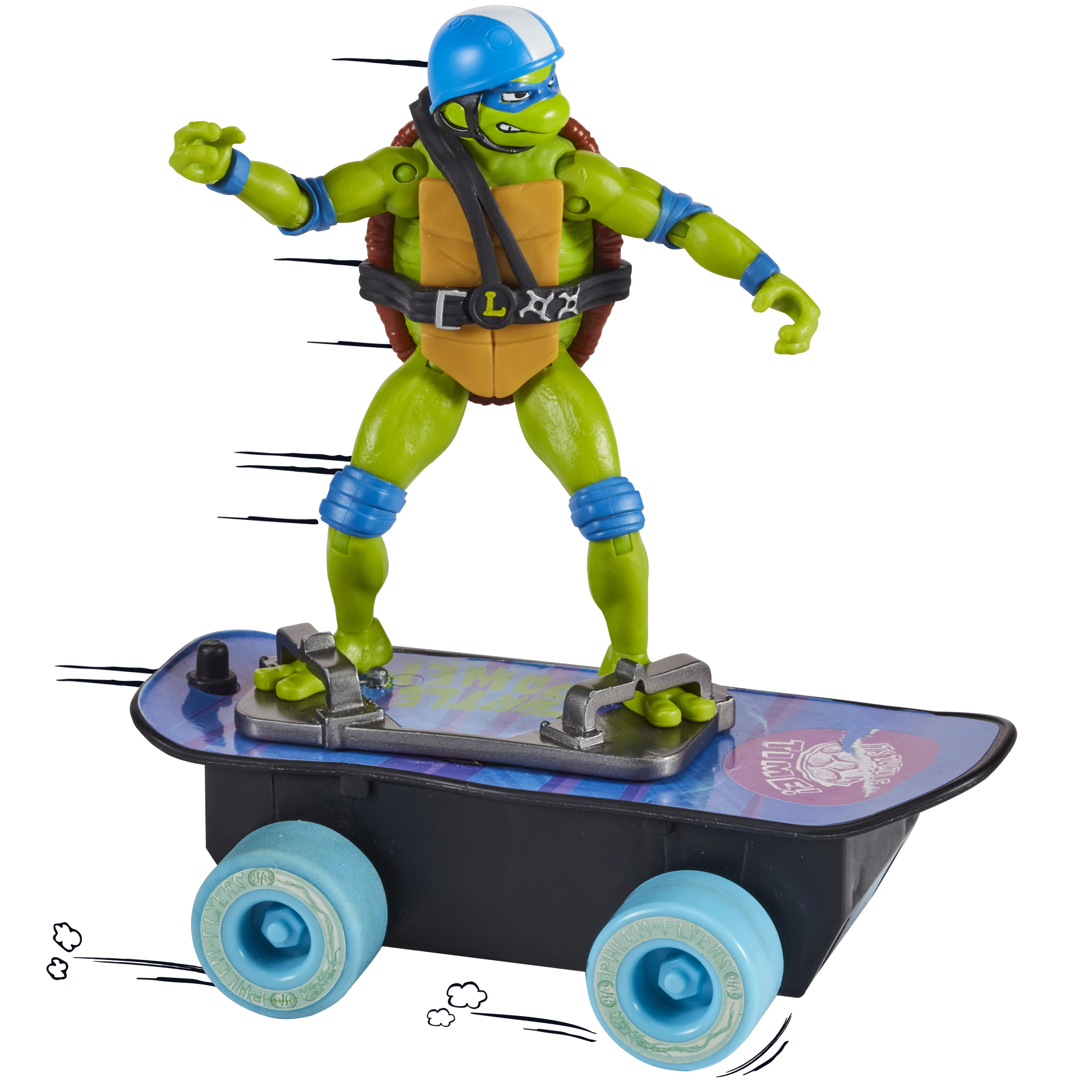 Leonardo with Skateboard and Skatepark