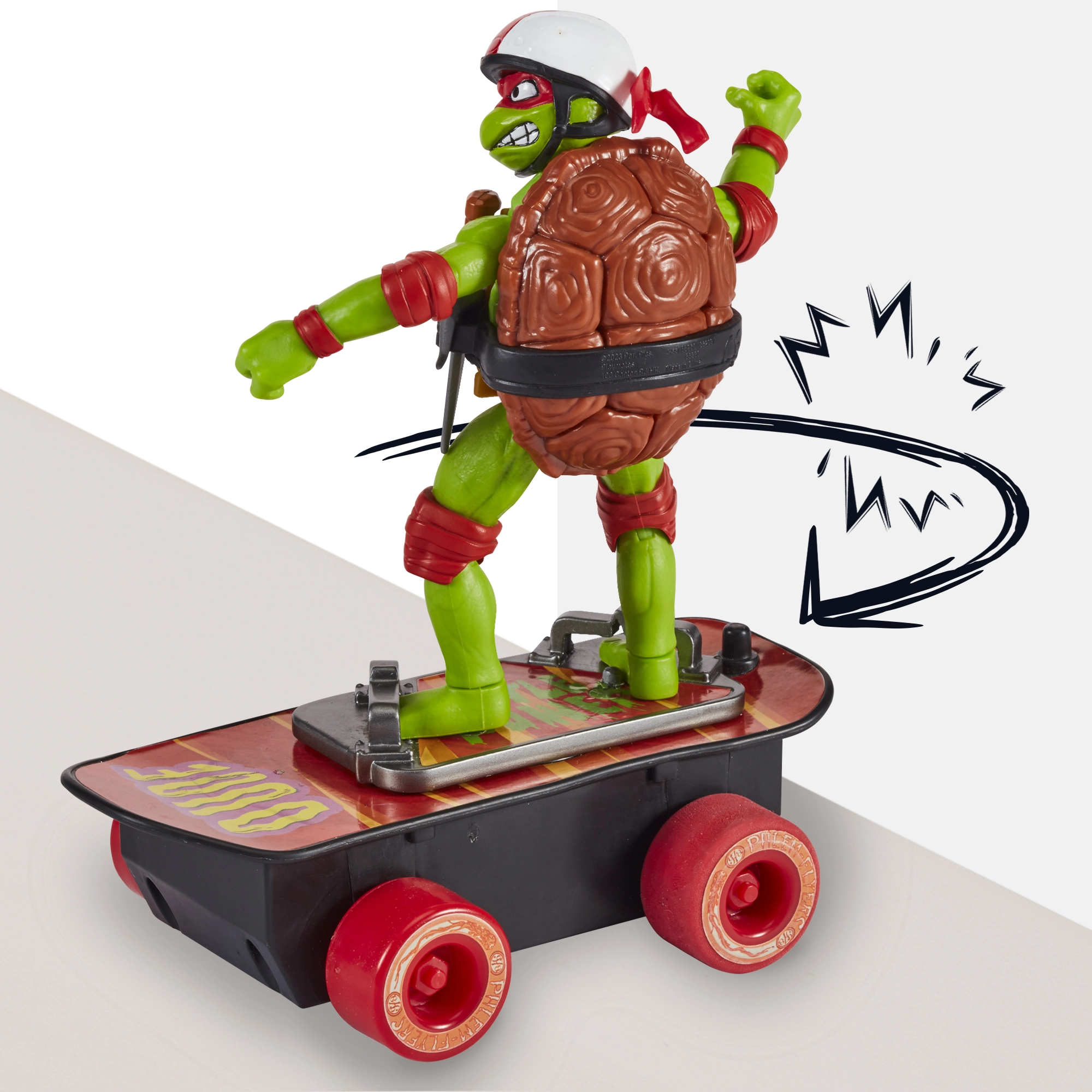 Raphael with Skateboard and Skatepark