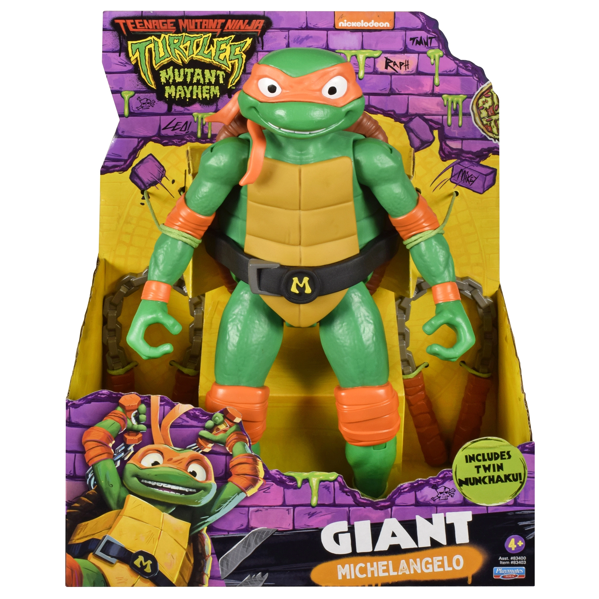 12” Giant Michelangelo