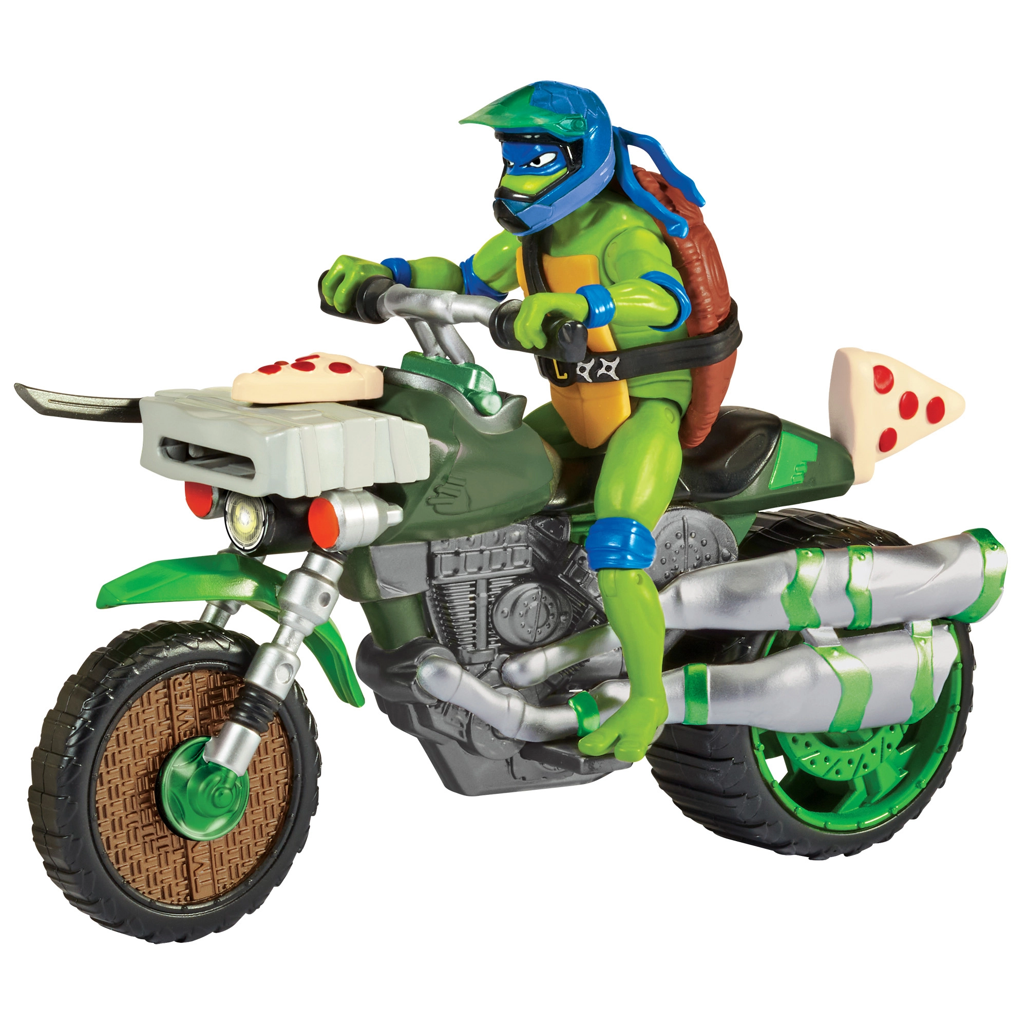 Ninja Kick Cycle with Exclusive Leonardo