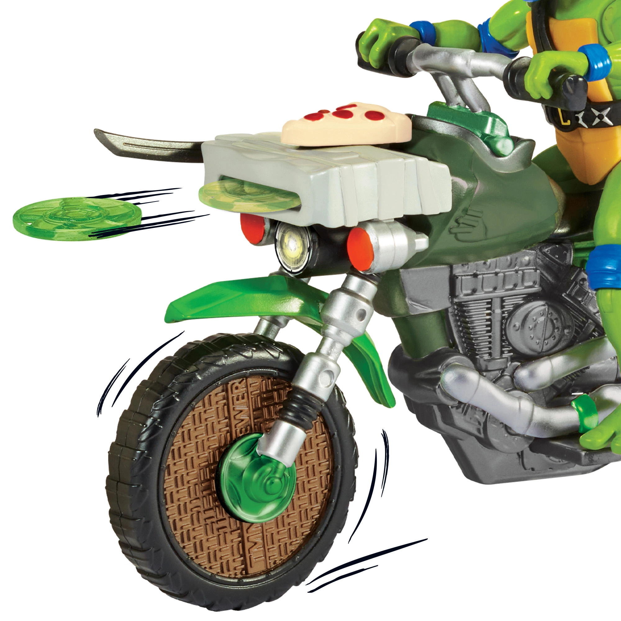 Ninja Kick Cycle with Exclusive Leonardo