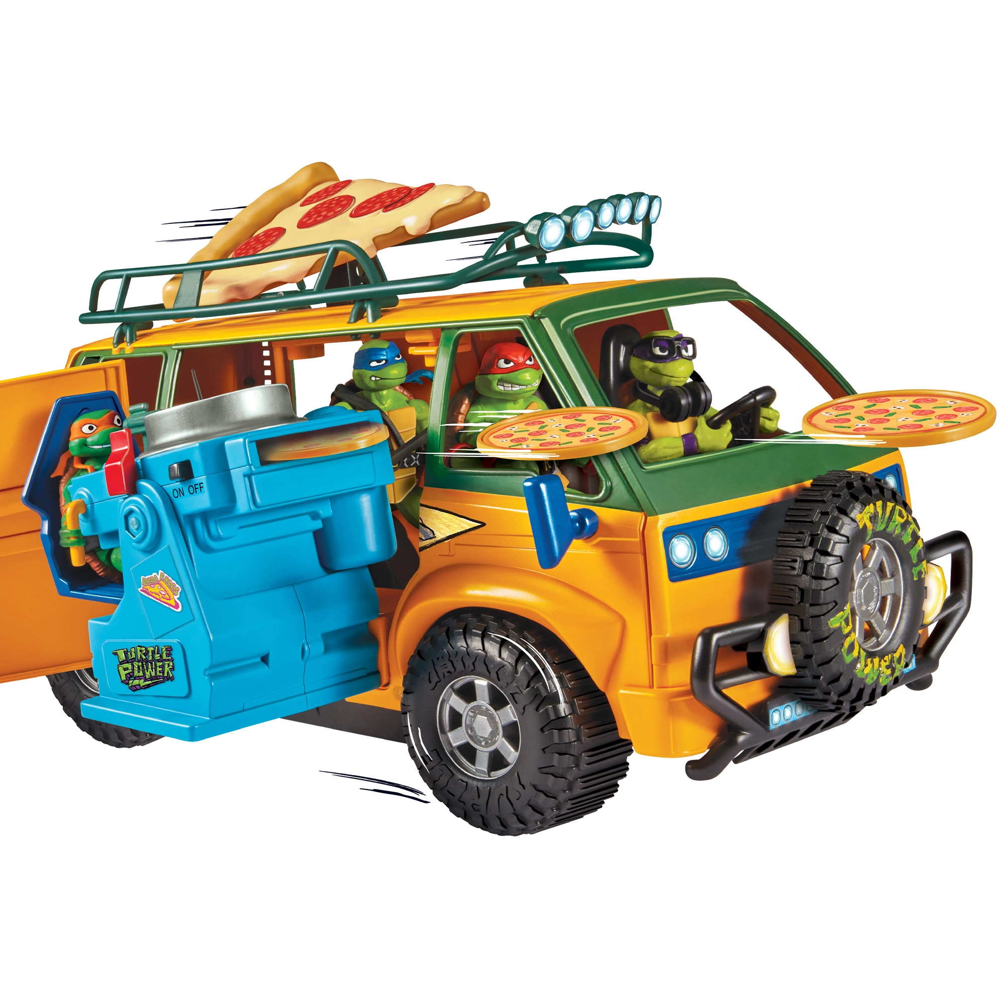 Pizza Fire Delivery Van