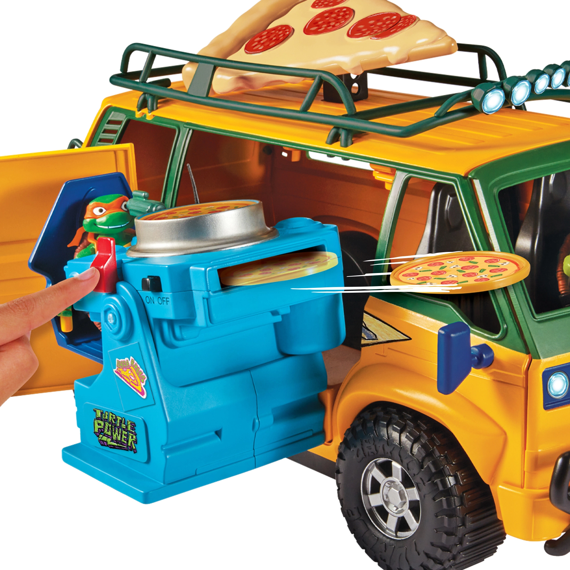 Pizza Fire Delivery Van