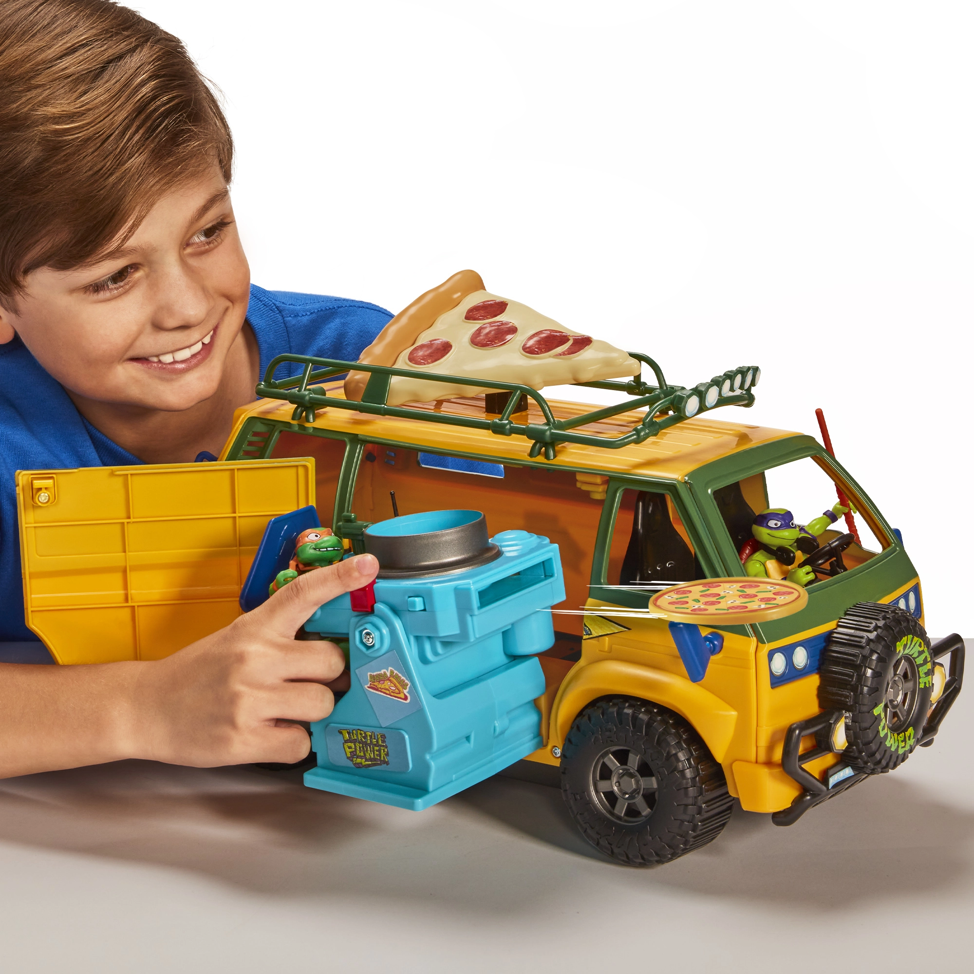 Pizza Fire Delivery Van