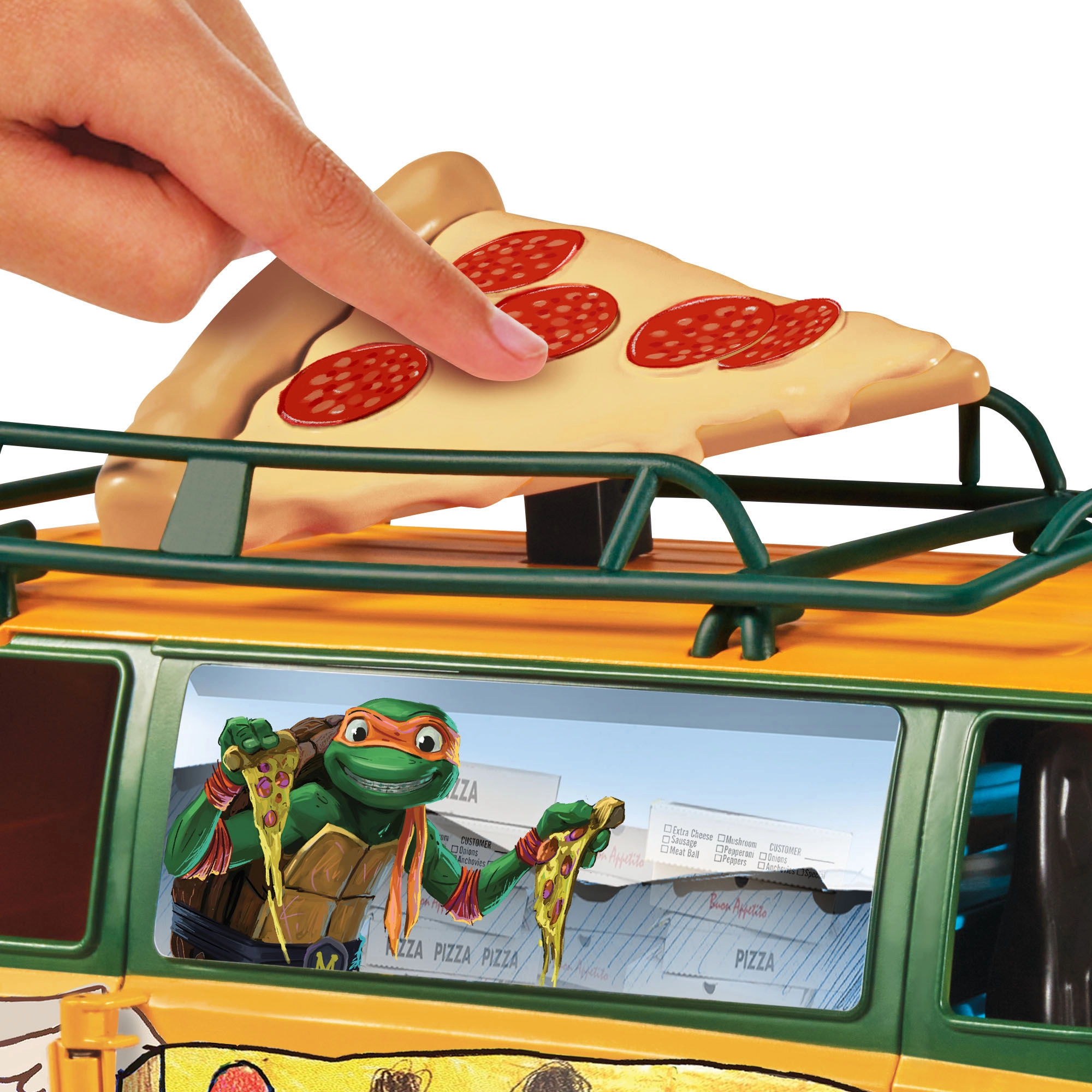 Pizza Fire Delivery Van