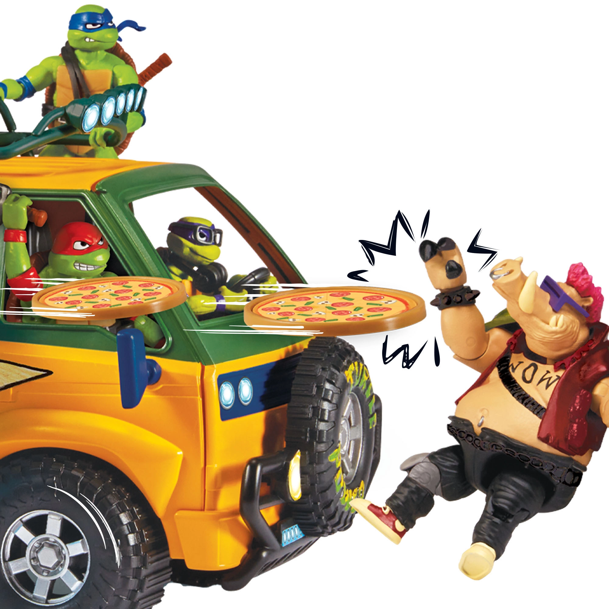Pizza Fire Delivery Van